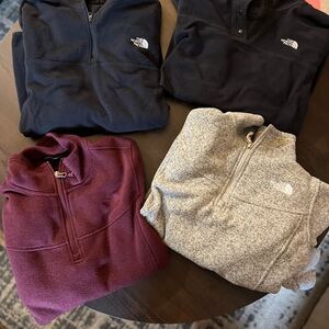 The North Face women’s pullover - 2xBlack, Burgundy, Gray